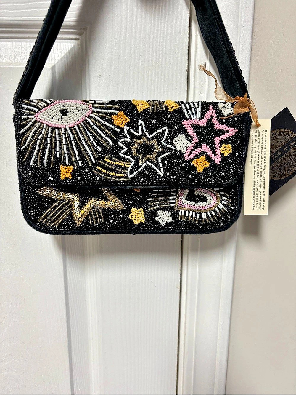 Beaded Shoulder Bag